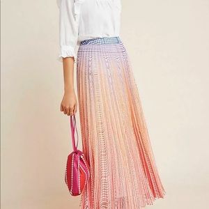 geisha designs anthropologie dawn skirt 4 small